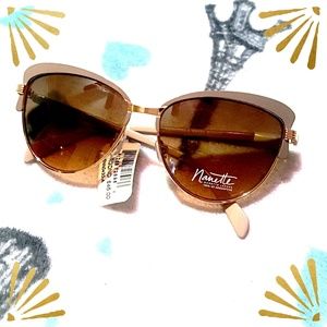 Nanette Lepore Rose Gold Sunglasses
